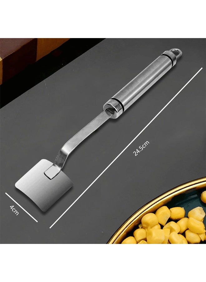 Corn Peeler, Stainless Stee Corn Cob Stripper Tool, Corn Stripper, Corn Shaver Peeler Kitchen Cooking Tool