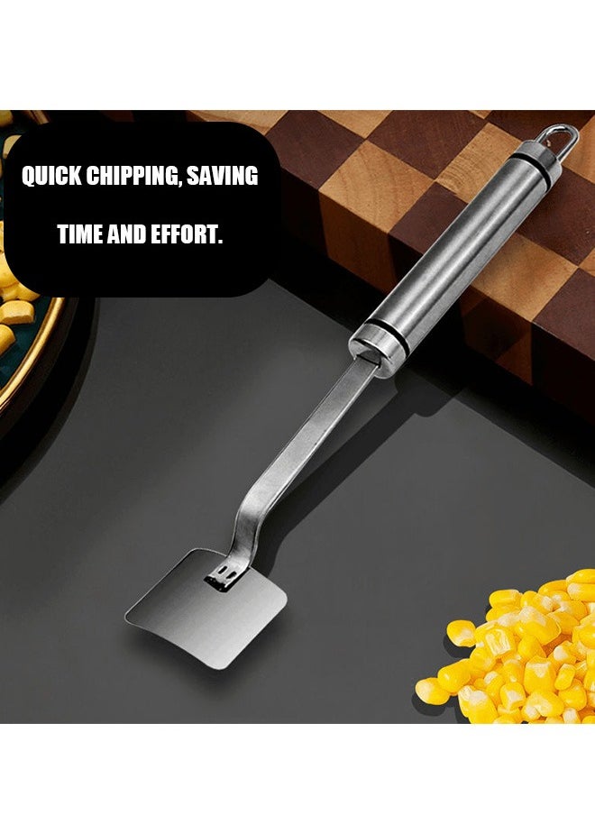 Corn Peeler, Stainless Stee Corn Cob Stripper Tool, Corn Stripper, Corn Shaver Peeler Kitchen Cooking Tool