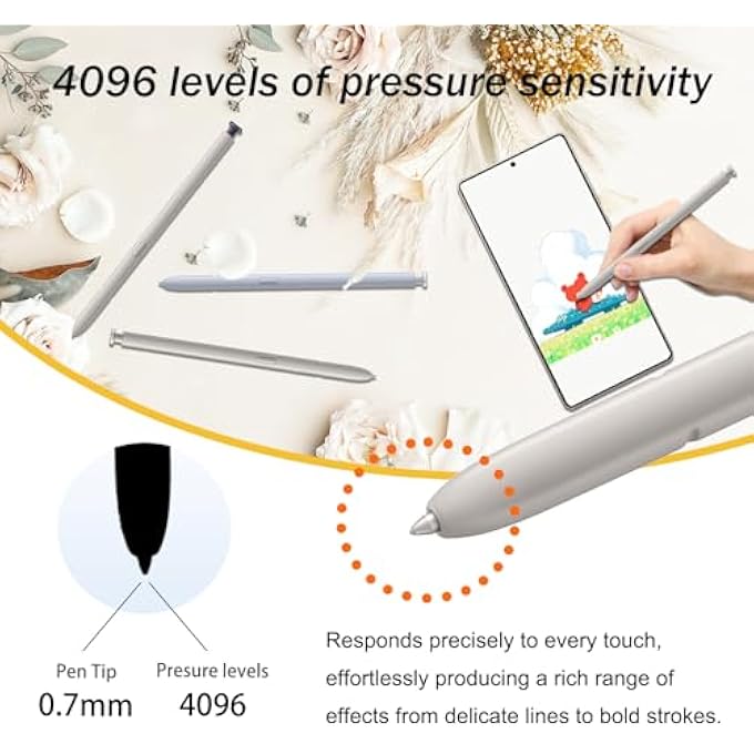 rayihni GALAXY S25 ULTRA S PEN REPLACEMENT FOR SAMSUNG GALAXY S25 ULTRA S PEN STYLUS COMPATIBLE WITH SAMSUNG GALAXY S25 ULTRA 5G, EJ-PS938BBEGUJ,GRAY - Image 2