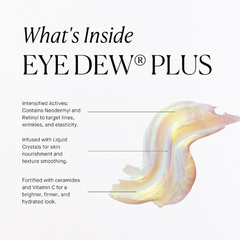 Arcona أركونا آي ديو بلس - سيروم سائل للعينين، كريم للعينين مضيء ومشدود مع نيديرميل، فيتامين C، ببتيدات وسيراميدات، 0.4 أونصة، صنع في الولايات المتحدة - Image 3