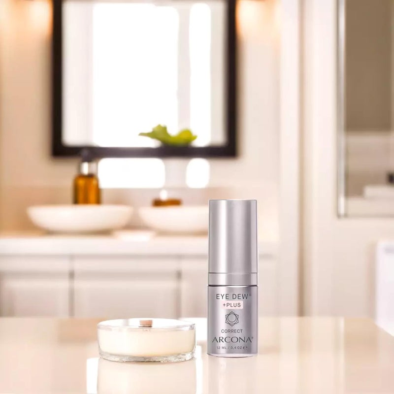 Arcona أركونا آي ديو بلس - سيروم سائل للعينين، كريم للعينين مضيء ومشدود مع نيديرميل، فيتامين C، ببتيدات وسيراميدات، 0.4 أونصة، صنع في الولايات المتحدة - Image 4
