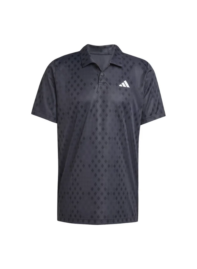 Adidas Adidas Club Graph Polo M Grey Tennis Polo Shirts For Men