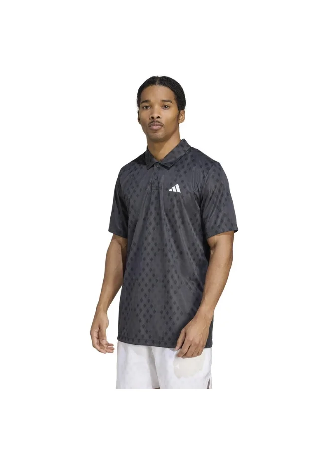 Adidas Adidas Club Graph Polo M Grey Tennis Polo Shirts For Men