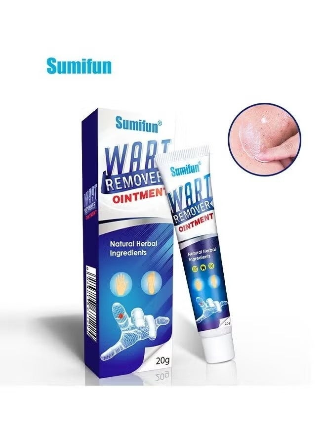 Sumifun Wart Removal Ointment Cream Skin- Treatment With Natural Herbal Ingredients for The Treatment Of Common Warts Effective And Safe - Image 1