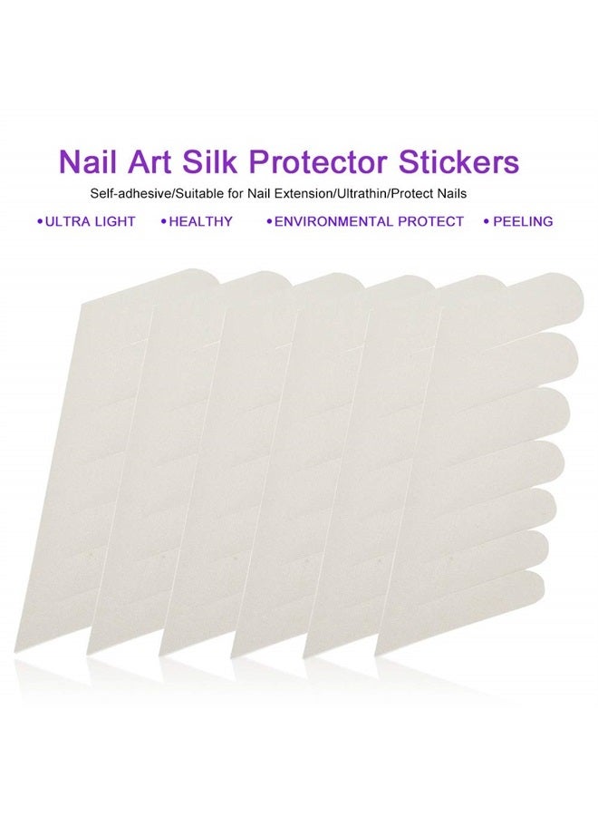 Jadeshay Nail Wrap - Adhesive Silk Nail Protection Stickers Clear Nail Stickers UV Gel Nail Art Tools - Image 2