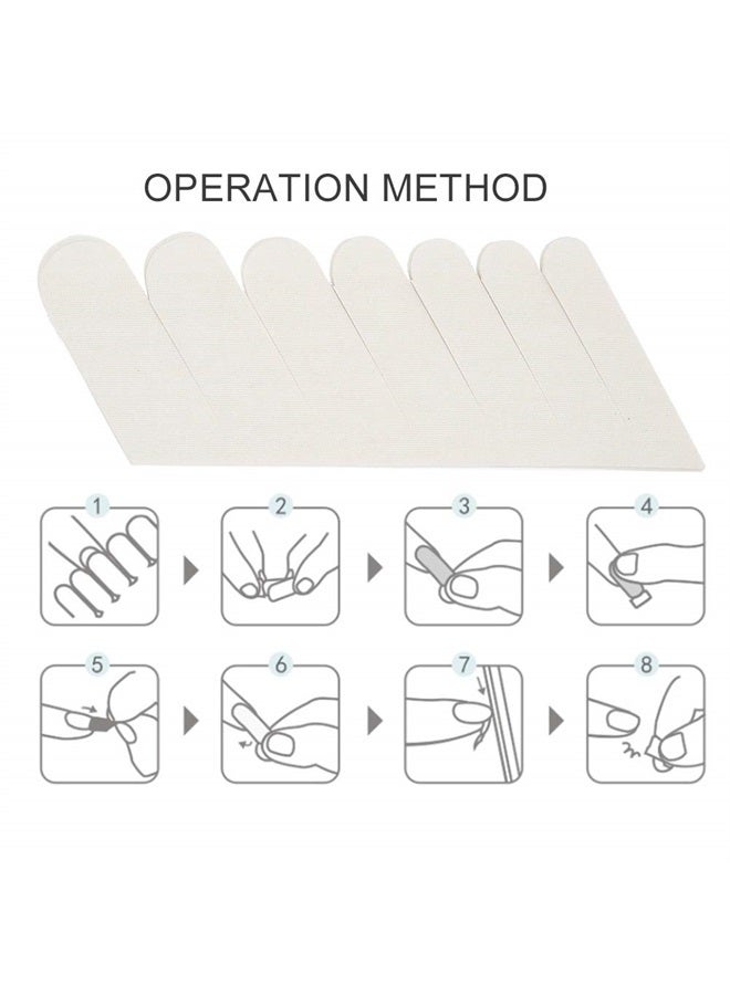 Jadeshay Nail Wrap - Adhesive Silk Nail Protection Stickers Clear Nail Stickers UV Gel Nail Art Tools - Image 3