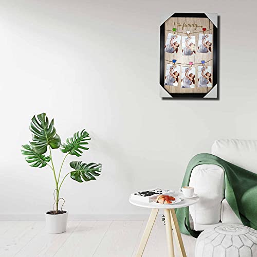 SLS Photo Frame for Wall/Personalized Frame/Wall Hanging for Home Decor/Best Gift (Black) - Image 4
