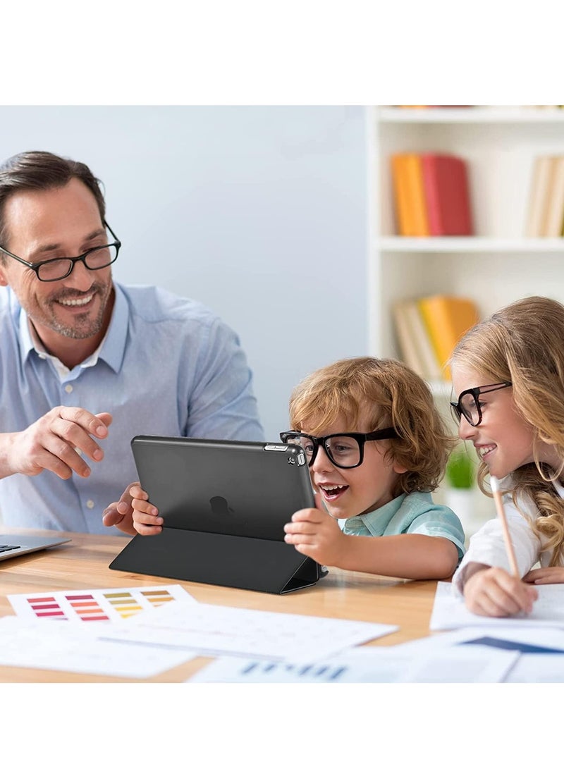 ELTRAZONE iPad 10.2 Case - Compatible with 9th Generation (2021), 8th Generation (2020), 7th Generation (2019) - Slim Stand Hard Back Shell Protective Smart Cover for 10.2 iPad - Black - Image 3