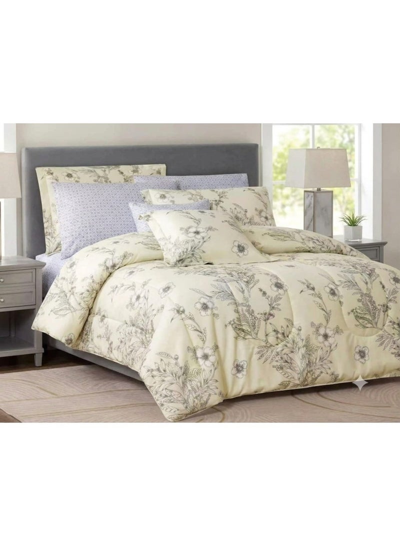 8-Piece Microfiber Double Bedding Set – Ultra-Soft - Image 3