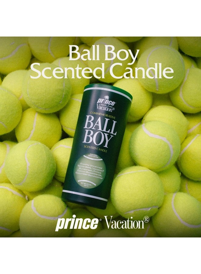 VACATION Vacation Ball Boy Tennis Home Scented Candle by Prince x Sunscreen, Premium Soy Blend Wax, 65-Hour Long Burning, Luxury Gift Set, Aromatherapy Candle, Gifts for Men & Women, 8oz - Image 2