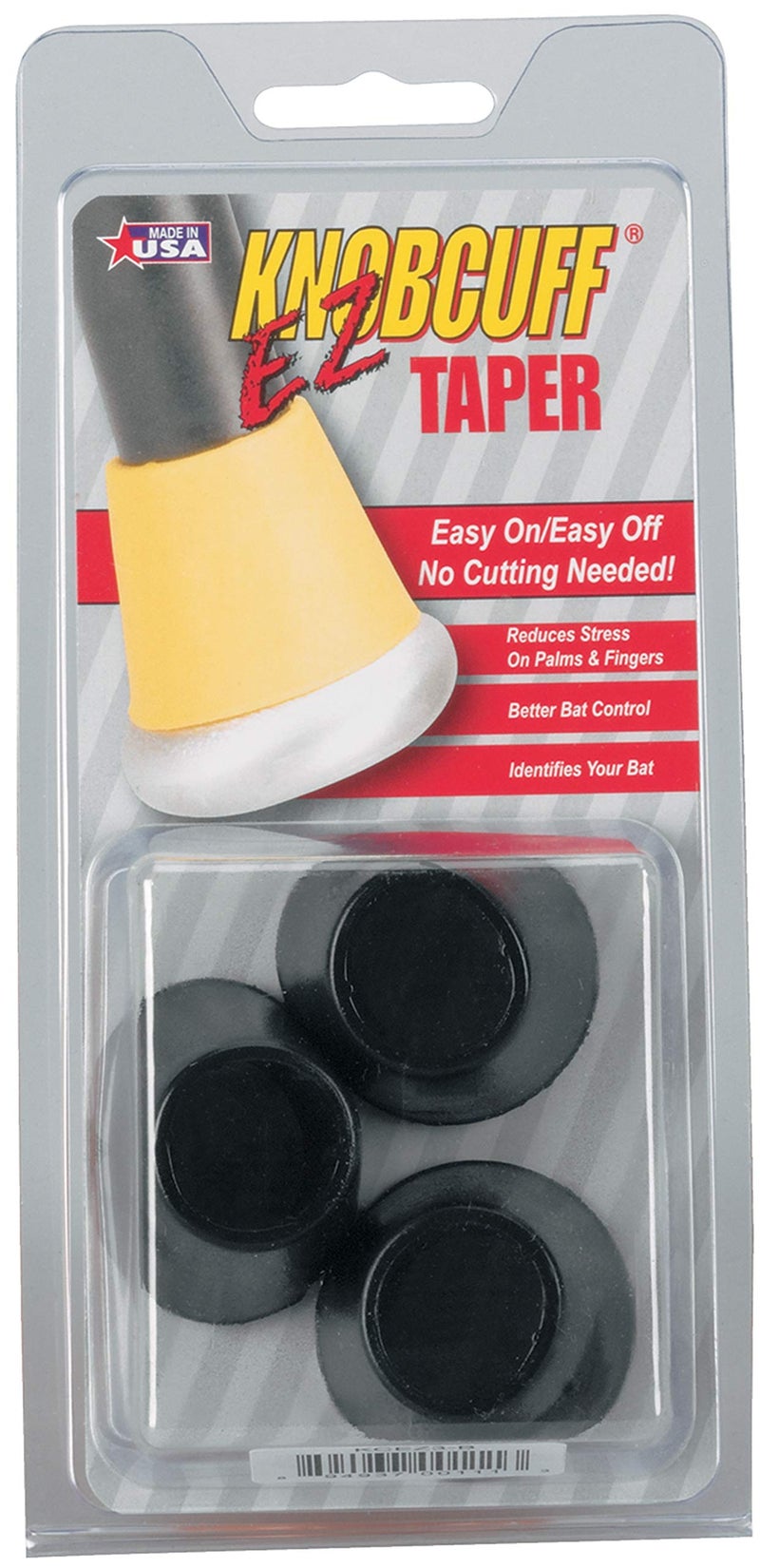 Markwort Knobcuff EZ Taper (3-Piece) , Black - Image 1