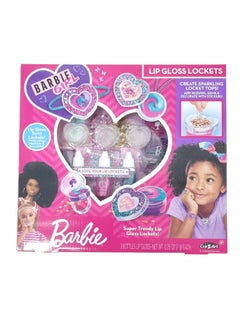 Cra-Z-Art Cra-Z-art Barbie Sparkling Sweet Heart Lip Gloss Lockets 