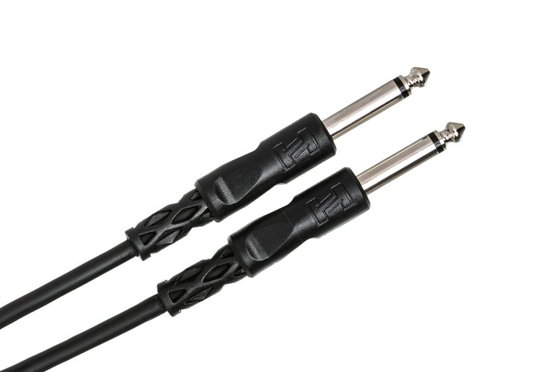 Hosa CPP-110 1/4 inch TS to 1/4 inch TS Unbalanced Interconnect Cable, 10 feet - Image 2