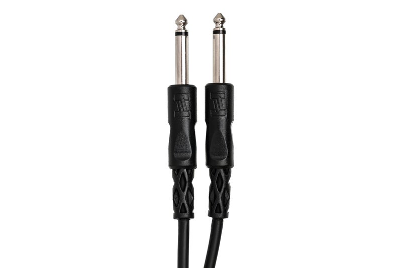 Hosa CPP-110 1/4 inch TS to 1/4 inch TS Unbalanced Interconnect Cable, 10 feet - Image 3