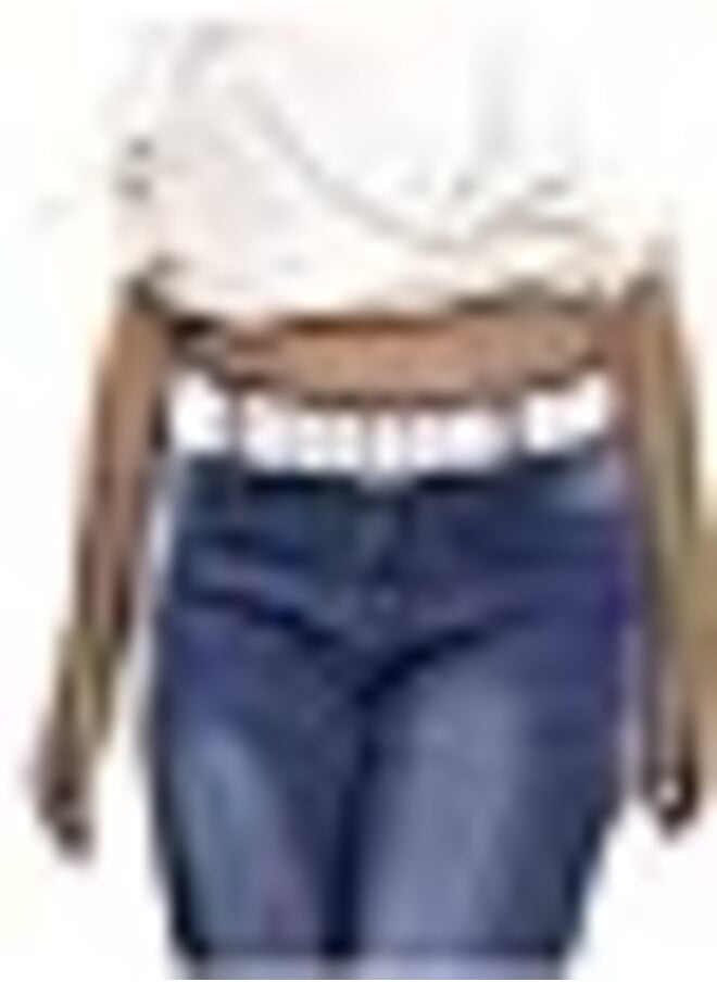 Generic - Perforated metal belt buckle - Image 1