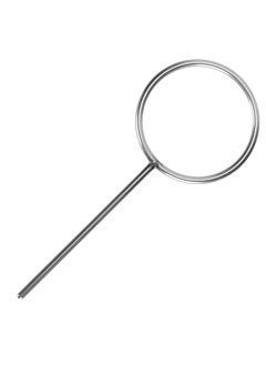 Thoraya Laboratory Stainless Steel Support Ring Sturdy Corrosion Resistant Laboratory Experiment100mm / 3.9in  - Image 1