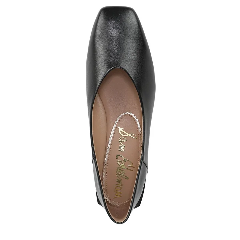 Sam Edelman BLACK Kasey Square Toe Ballet Flat for Women | Best Price UAE
