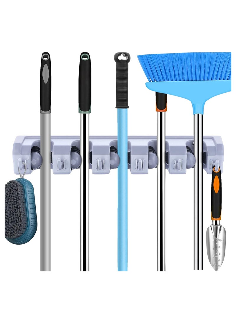 Generic - Wall Mounted Mop And Broom Holder Multicolour - Image 1