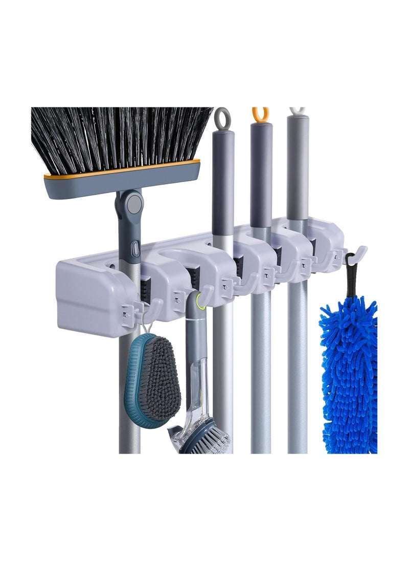 Generic - Wall Mounted Mop And Broom Holder Multicolour - Image 1
