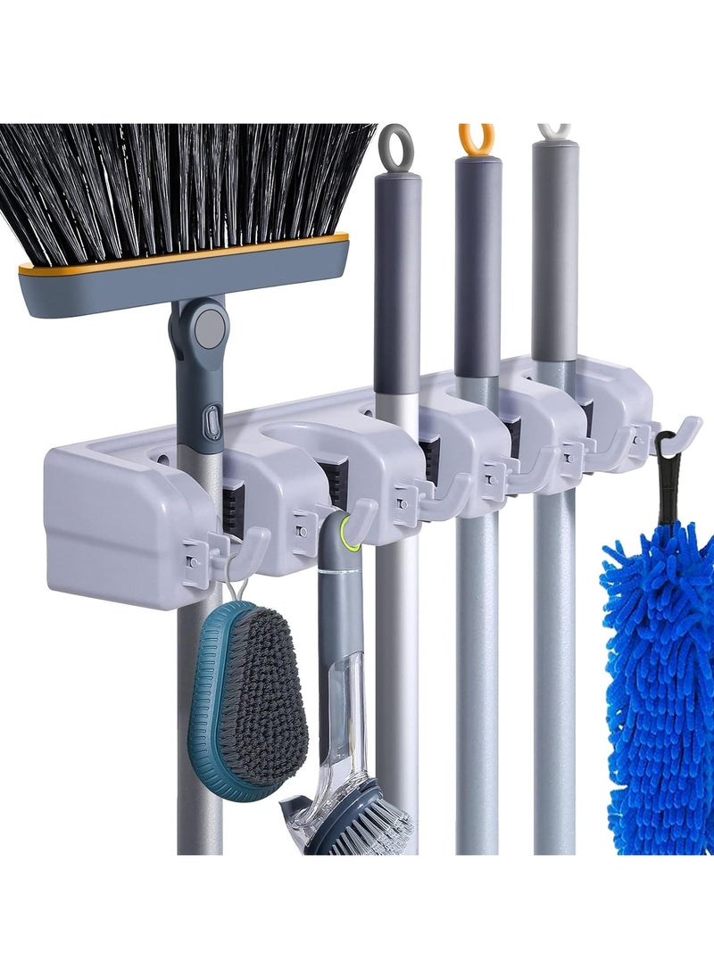 Generic - Wall Mounted Mop And Broom Holder Multicolour - Image 1