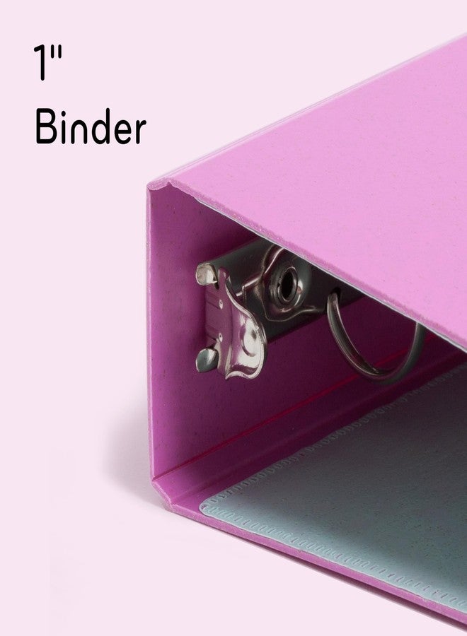 U Brands U-Eco Poly Binder + 5 Tab Divider Set, 8.5'' x 11'', Orchid, Two-Pockets, Letter Size (6606U01-12) - Image 4