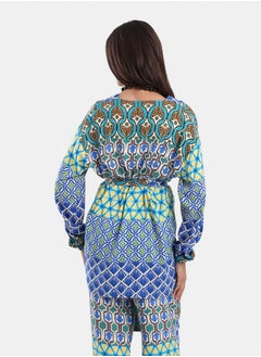Carina Printed Multi Patterned Kimono  - Image 2