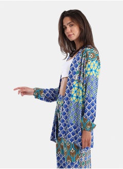 Carina Printed Multi Patterned Kimono  - Image 5