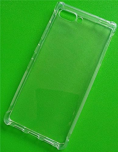 USTIYA TIYA Case for BlackBerry Key 2 Clear Crystal Soft TPU Four Corners Bumper Protect Camera Protective Cover Transparent Phone Case - Image 4