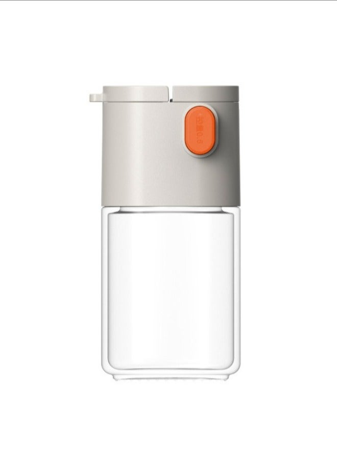 Dual-Outlet Precision Salt Dispenser Bottle, 0.5g Quantitative Salt Control Bottle Per Push Kitchen Condiment Container, Multi-Purpose Spice Shaker For Salt Sugar Pepper With Moisture-Proof Design - Image 1