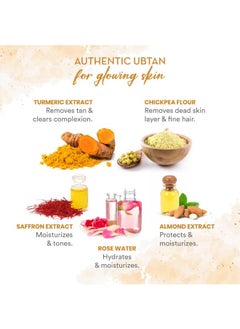 WOW Skin Science Face And Body Ubtan Scrub With Chickpea Flour, Saffron And Turmeric Extract 200 Ml  - Image 4