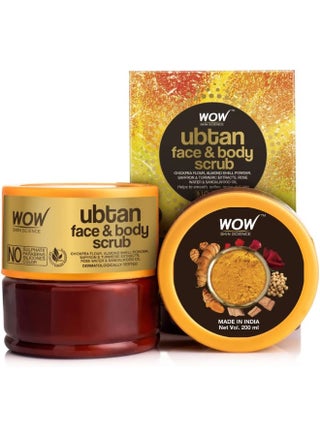 Face And Body Ubtan Scrub With Chickpea Flour, Saffron And Turmeric Extract 200 Ml - pzsku/Z18B141EDAC051BDA1672Z/45/_/1727684658/3bbdc227-cfa5-4e09-a0b8-41f81718dc5a