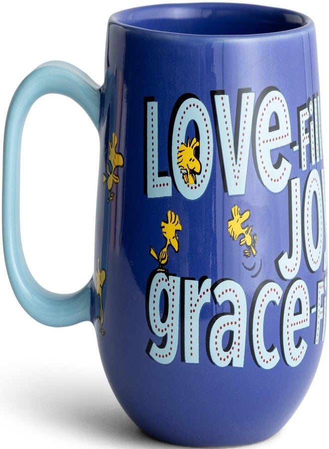 DaySpring - Peanuts - Love Joy Grace - 16oz Ceramic Mug - Image 1