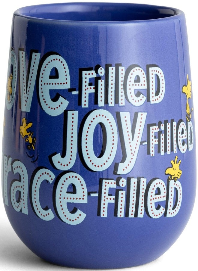 DaySpring - Peanuts - Love Joy Grace - 16oz Ceramic Mug - Image 3