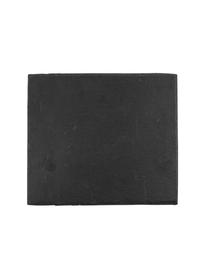 Twine Country Home Slate Cheese Board - Stone Plate Board for Tapas, Appetizers & Charcuterie Platters - Gourmet Kitchen Gift Essentials, 11 inches x 7 inches, Black - Image 2