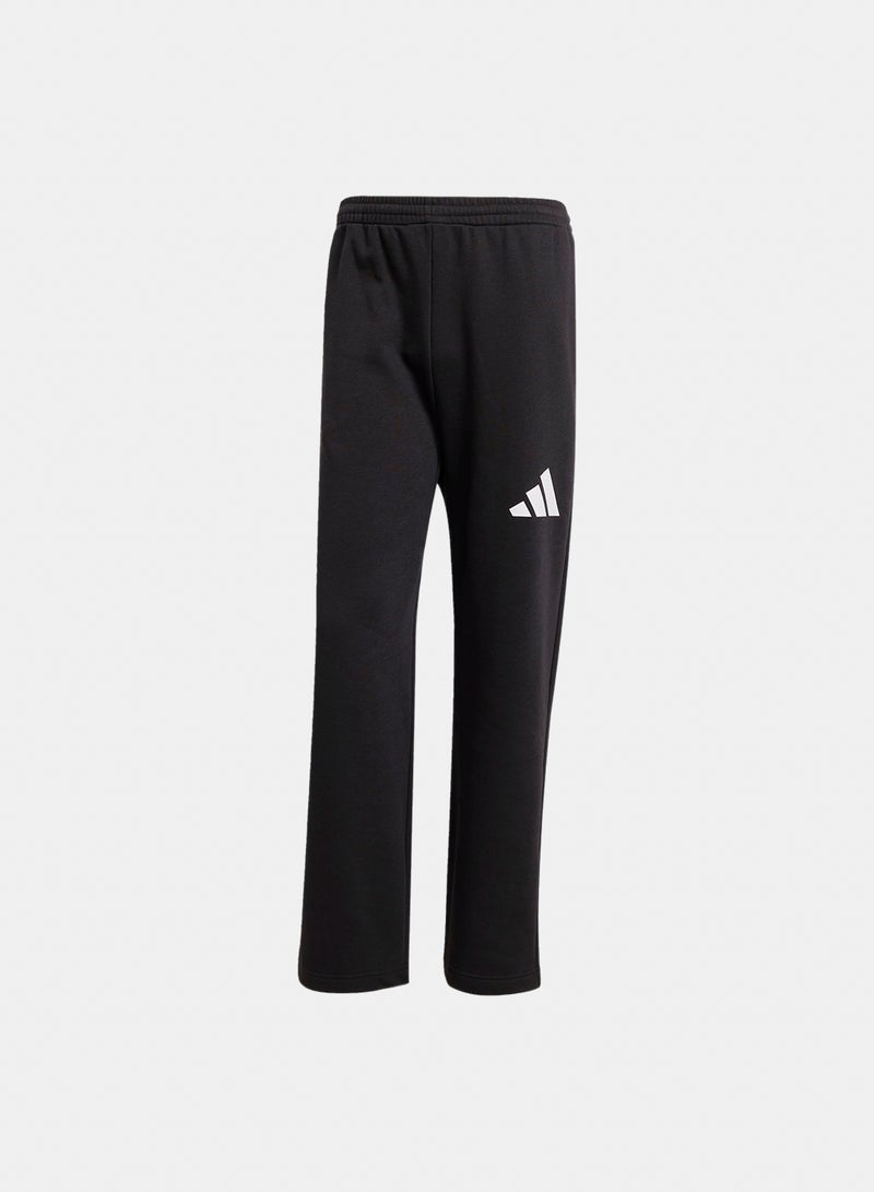 Adidas Essentials Wide Leg Three Bar Pants - Image 5