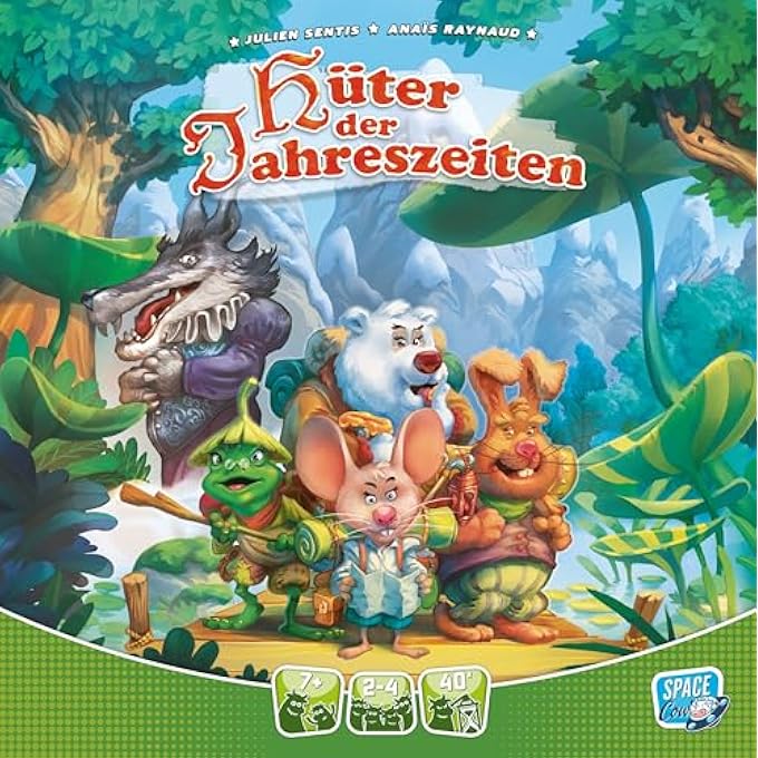 Asmodee Space Cow Keeper of the Seasons Family Game Board Game 24 Players from 7 Years 40 Minutes German Multicoloured Colourful - Image 2