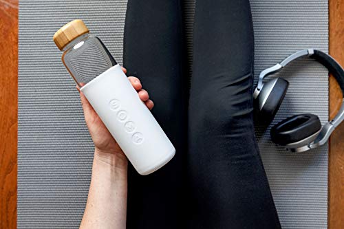 Soma Full Circle V.2 17 oz. Glass Water Bottle - White - Image 2