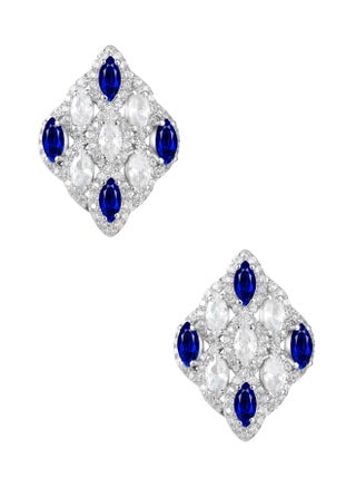 Knight's Shield - Sapphire Stud Earrings - pzsku/Z18B174386E57127F0DEFZ/45/_/1715328094/f8f4f7cc-f200-437d-bfe1-c22bcc90fc5e