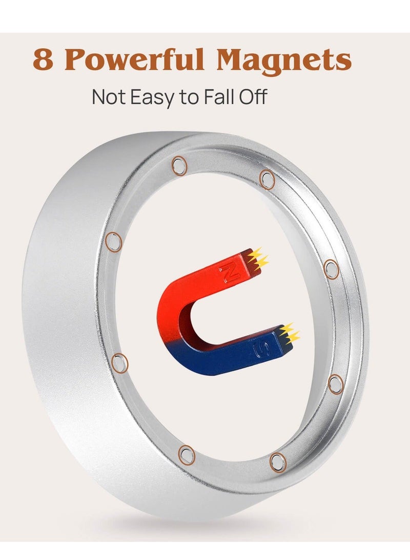 54mm Espresso Dosing Funnel/Ring Portafilter Funnel with Magnetic, Lightweight Aluminum Espresso Funnel, 54mm Dosing Funnel - Image 4