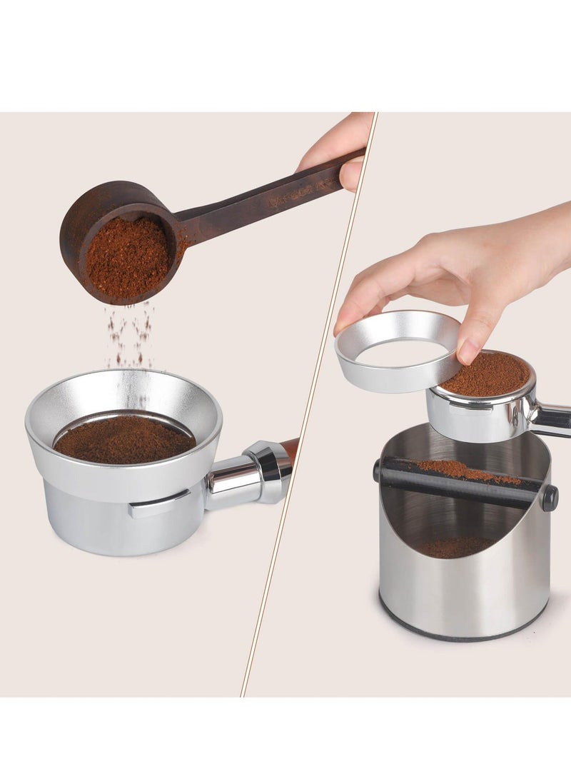 54mm Espresso Dosing Funnel/Ring Portafilter Funnel with Magnetic, Lightweight Aluminum Espresso Funnel, 54mm Dosing Funnel - Image 2