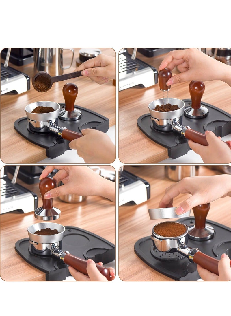 54mm Espresso Dosing Funnel/Ring Portafilter Funnel with Magnetic, Lightweight Aluminum Espresso Funnel, 54mm Dosing Funnel - Image 3