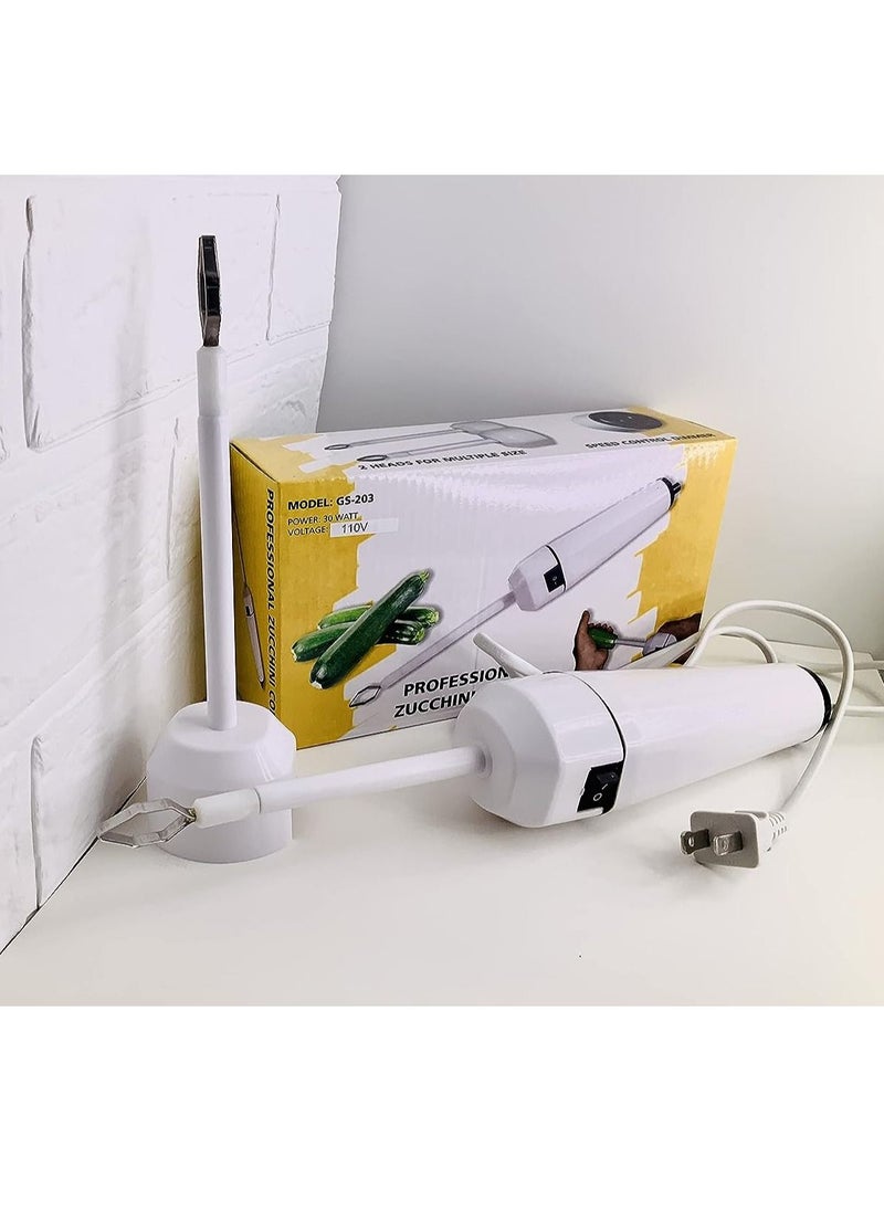DubaiGallery Variable speed electric power electric vegetable corer zucchini cucumber eggplant potato turnip carrot drill easy veggie corer  - Image 2