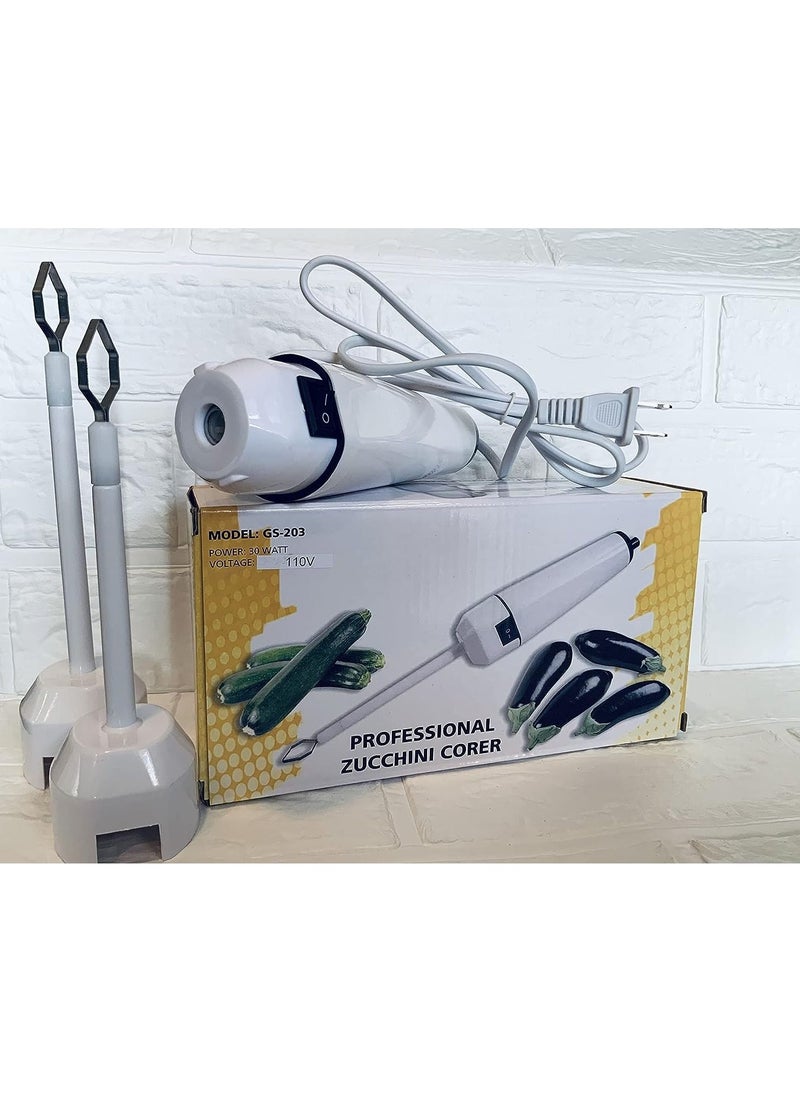 DubaiGallery Variable speed electric power electric vegetable corer zucchini cucumber eggplant potato turnip carrot drill easy veggie corer  - Image 1