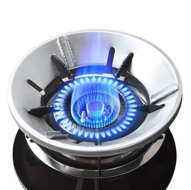 WindShield Pro Gas Saver Flame Stabilizer Energy Booster and Windproof Cooking Shield for HighEfficiency Low Gas Consumption 