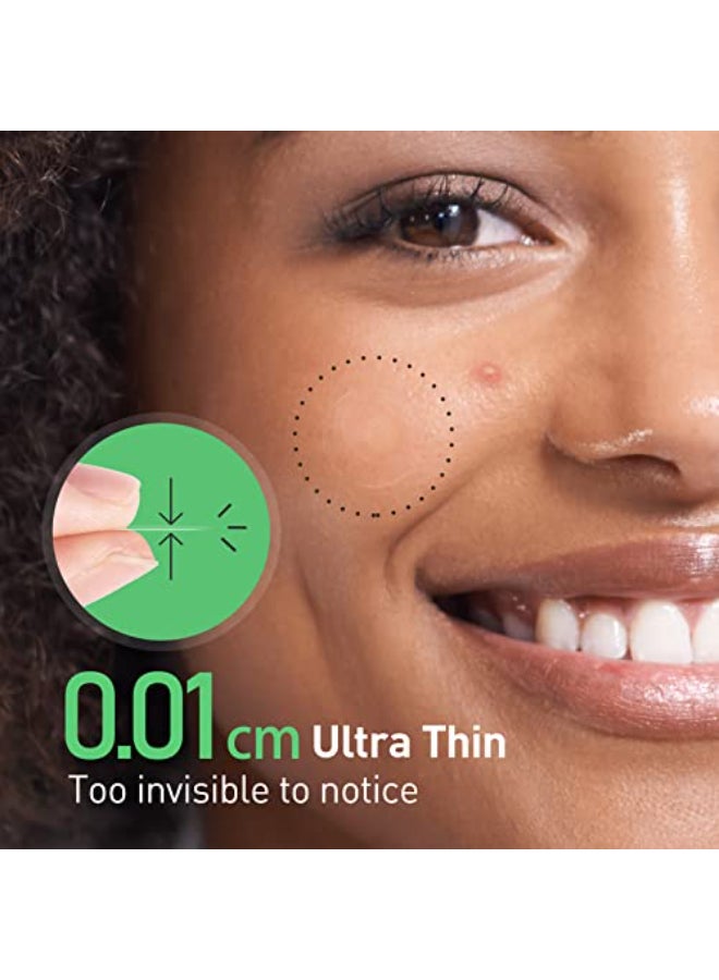 TKTK Pimple Patches 15 mm Invisible Acne Patches for Face with Salicylic Acid 001cm Extra Thin Outer Edge Hydrocolloid Zit Patch for Pustule Whitehead Cystic Acne Spot 96 Count - Image 4