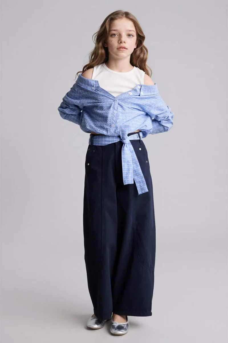 ديفاكتو Gabardine Trousers