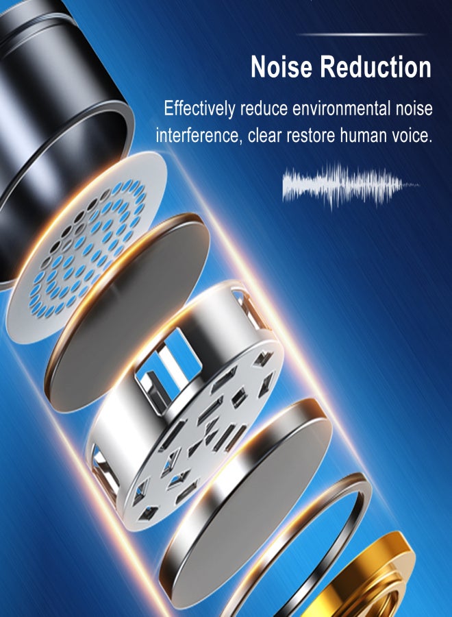 SADA MK01 3.5mm Desk Microphone Plug& Play Professional 360 Degree Omnidirectional Microphone Desktop Condenser Mic for Recording Living Gaming - Image 2