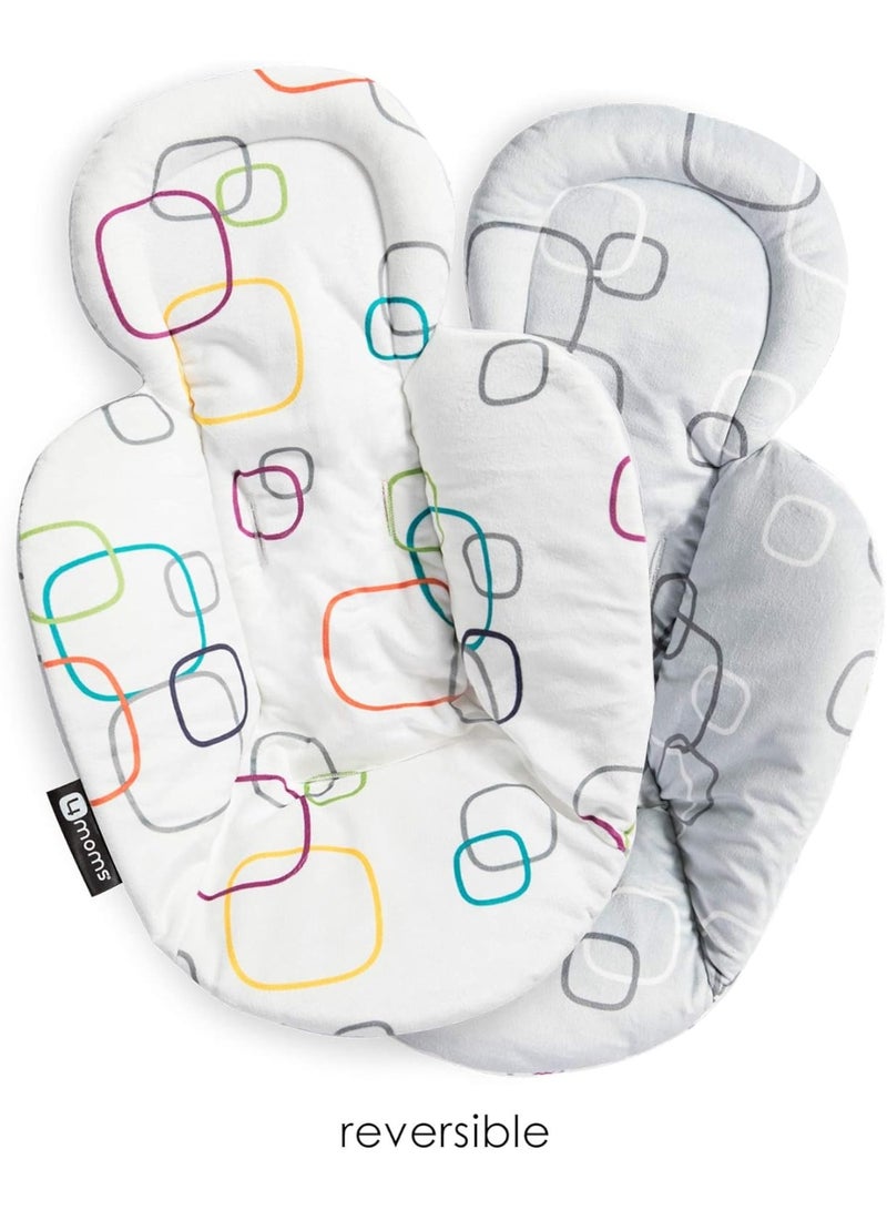 rockaRoo and mamaRoo Infant Insert, for Baby, Infant, and Toddler, Machine Washable, Soft, Plush Fabric, Reversible Design, Newborn,  (Pack of 1) - Image 3