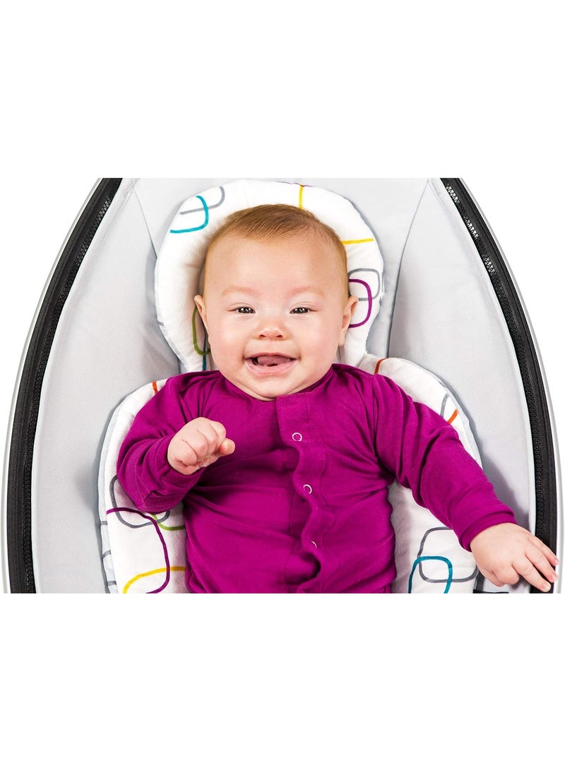 rockaRoo and mamaRoo Infant Insert, for Baby, Infant, and Toddler, Machine Washable, Soft, Plush Fabric, Reversible Design, Newborn,  (Pack of 1) - Image 4