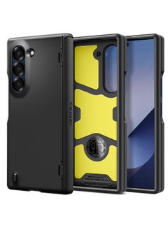 Spigen Slim Armor Pro Samsung Galaxy Fold 6 Case Cover [Hinge Coverage] [Mil Grade Protection] - Black  - Image 1